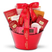The Gifting Group Holiday Godiva (Red and Gold) Gift Basket