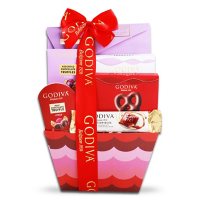 Alder Creek Gift Baskets Godiva Valentine's Day Wishes