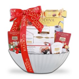 Alder Creek Gifts Holiday Godiva Gift Basket