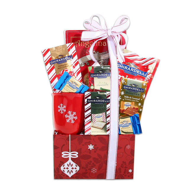 Ghirardelli Holiday Impressions Gift Basket