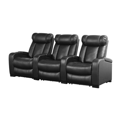 Larson Power Reclining 3 Piece Theatre Set Sam s Club