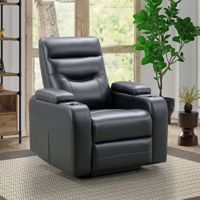 Clarkston Theater Recliner with Triple Power Footrest, Headrest and Lumbar