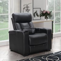 Larson Power Reclining Home Theater Chair with Tray
