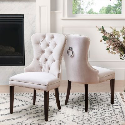 Abbyson Living Milano Tufted Dining Chair