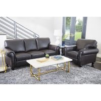 Maverick Top-Grain Leather Armchair and Sofa