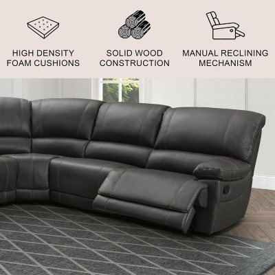 Carrington discount reclining sofa