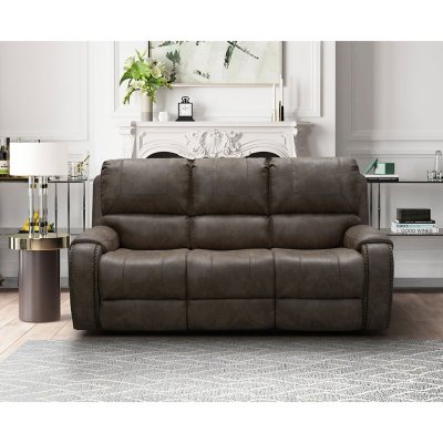 fabric recliner sofa