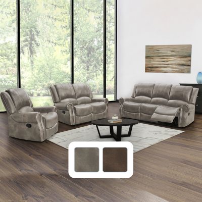 Matthew Manual Reclining 3Piece Set, Assorted Colors Sam's Club