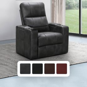 Travis Power Theater Recliner with Table