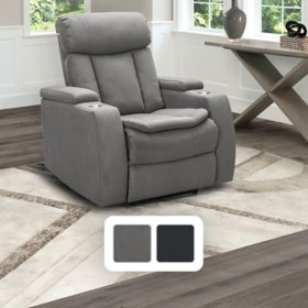 Watson Fabric Power Theater Recliner, Assorted Colors
