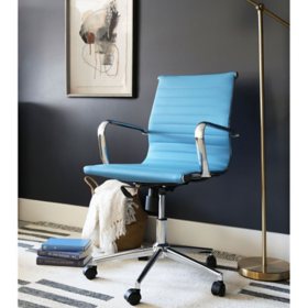 Sebastian Medium Adjustable Back Office Chair, Assorted Colors