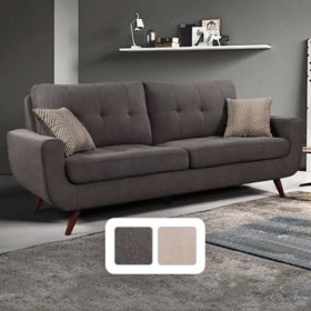 Finley Stain-Resistant Fabric Sofa, Assorted Colors