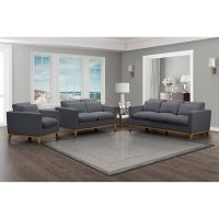 Frederick Fabric 3-Piece Seating Set, Assorted Colors