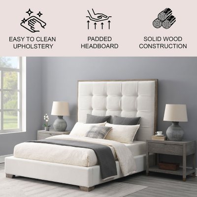 Insta-Bed 6-Piece Gray Bedding Set for Air Mattresses 