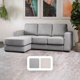 Elliot Reversible Sofa Chaise Sectional, Assorted Colors