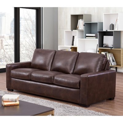 Rochester Leather Sofa Sam S Club
