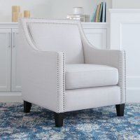 Beau Nailhead Accent Chair, Assorted Colors