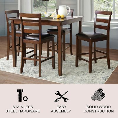 Sison 5 piece 2024 counter height dining set