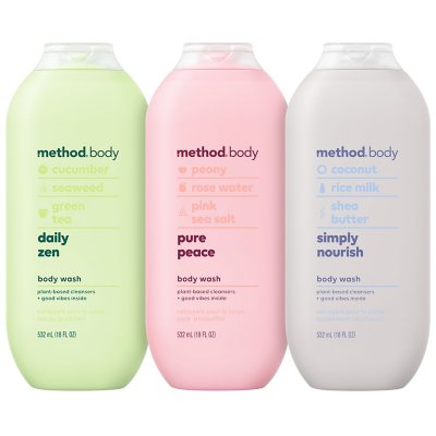 Body Wash Best Sellers Trio