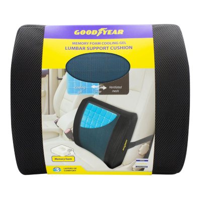 Goodyear memory foam lumbar deals support cushion