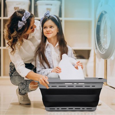 Brookstone Space Saving Collapsible Laundry Basket - Sam's Club