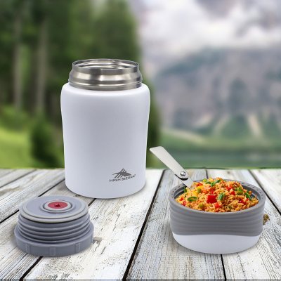 2 Pack Vacuum Insulated Food Jar Hot Food Containers for Lunch