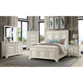 Society Den Trent Panel Bedroom Set Assorted Sizes Sam S Club