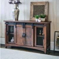The Society Den Tucker Media Console, Assorted Colors