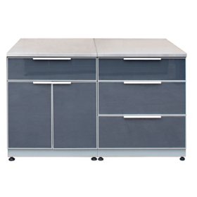Blue Sky Outdoor Kitchen Cabinet Set