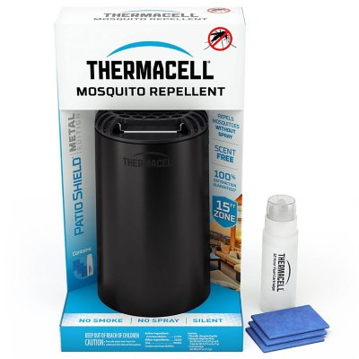 Thermacell Patio Shield Mosquito Repeller Bonus Pack with 48 Hours of Mosquito Protection