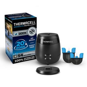 E65 Rechargeable Mosquito Repeller + Fast Charging Dock