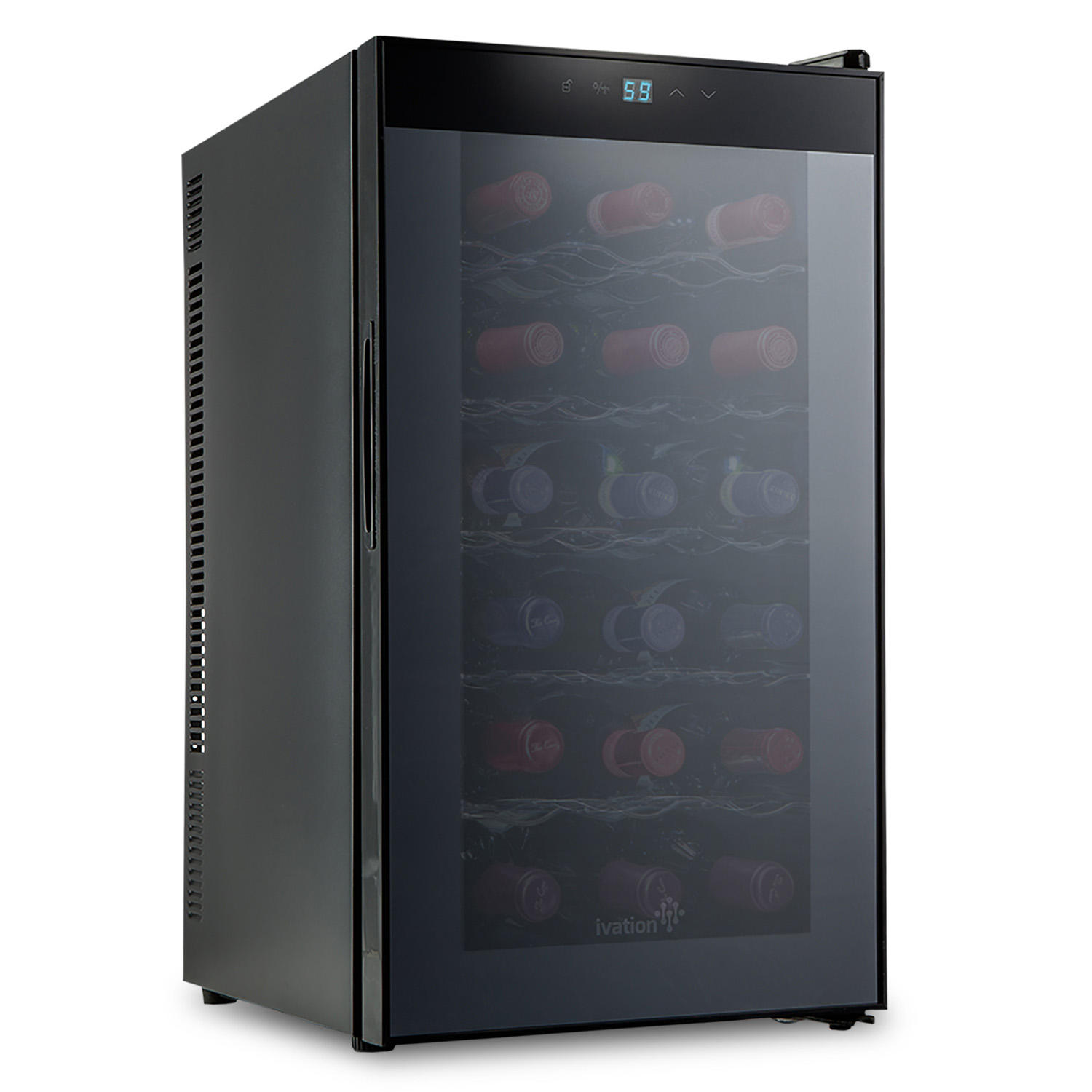 Ivation 18-Bottle Thermoelectric Freestanding Wine Cooler