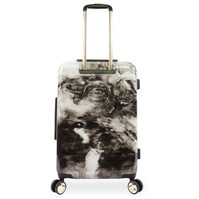 Bebe Teresa 3 Piece Hardside Luggage Set Black Marble Sam s Club