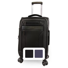 Brookstone Harbor 21" Carry-On Softside Spinner Luggage, Choose Color