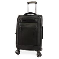 Brookstone Harbor 21" Carry-On Softside Spinner Luggage (Assorted Colors)