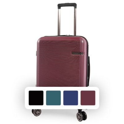 Brookstone hard store shell luggage