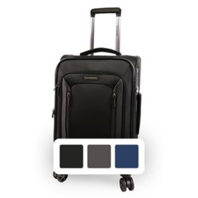 Brookstone Elswood 21" Carry-On Softside Spinner Luggage (Assorted Colors)