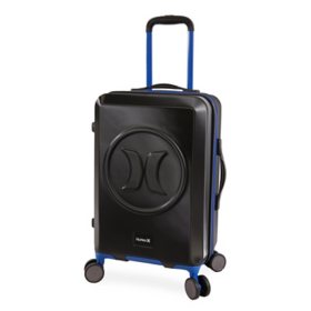 Hurley Wave 21" Carry-On Spinner Luggage 