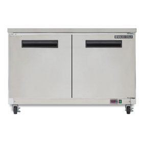 Norpole Full-Size Stainless Steel Commercial Freezer, Two Doors Reach-In, Refrigerators, Foodservice Equipment, Foodservice, Open Catalog