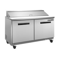 Maxx Cold X-Series Commercial Refrigerated Sandwich/Salad Station, Stainless Steel (15.5 cu. ft.)