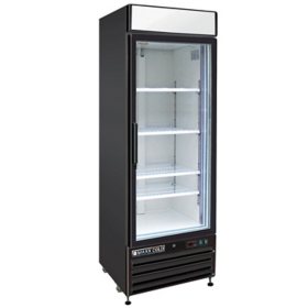 Maxx Cold X-Series Single Door Upright Merchandiser Freezer 23 cu. ft.