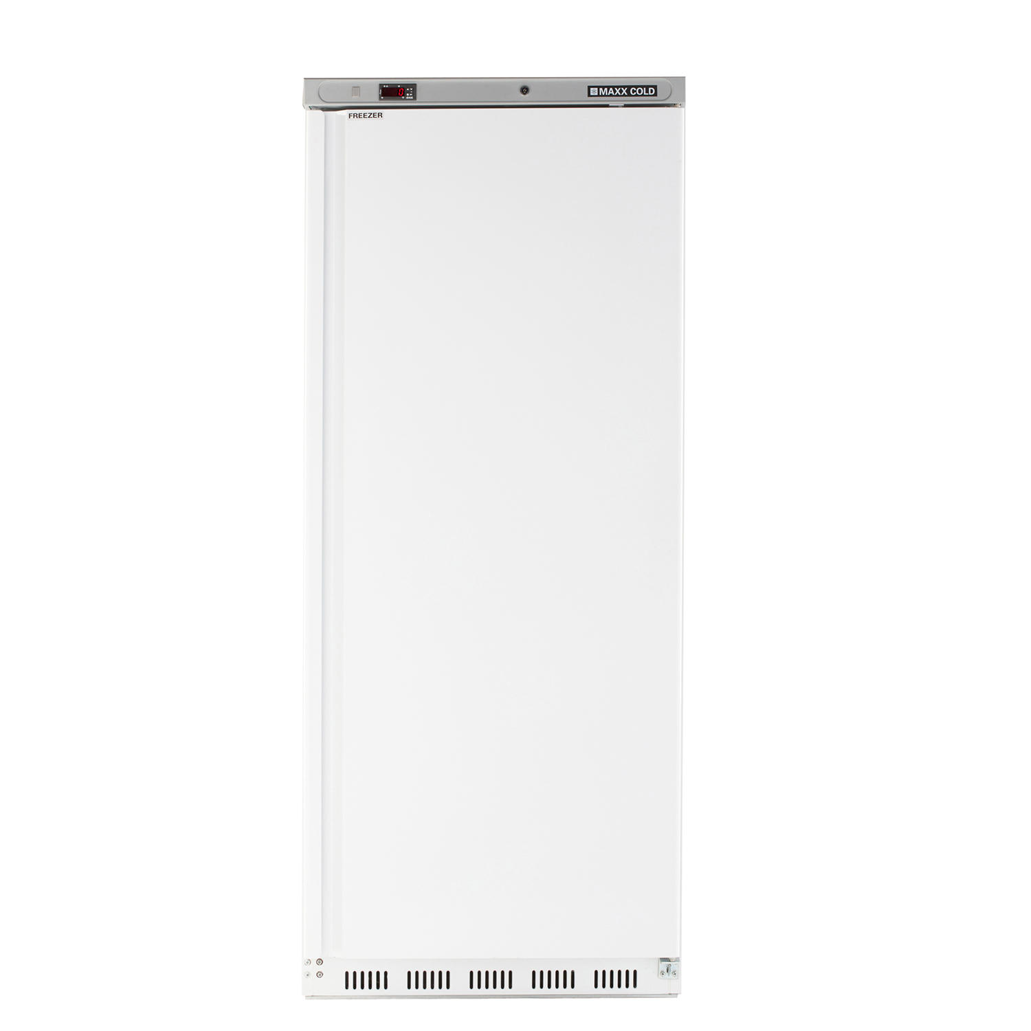 Maxx Cold Single Door Commercial Reach-In Freezer, White (23 cu.ft.)