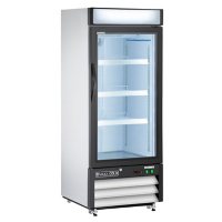 Maxx Cold X-Series Single Door Merchandiser Freezer, White (12 cu. ft.)