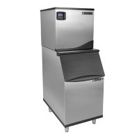 Maxx Ice 22" Wide Full Dice Ice Machine (360 lbs.) with 310 lb. Bin