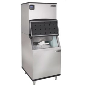 Maxx Ice 30" Wide Half Dice Ice Machine (1,000 lb.) with 580 lb. Bin
