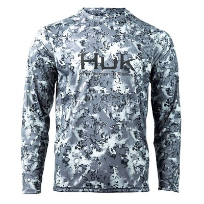 White Huk Long Sleeve Fishing Shirts & Tops for sale