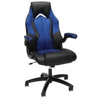 OFM Essentials Collection High-Back Racing Style Bonded Leather Gaming Chair, Choose a Color (ESS-3086)