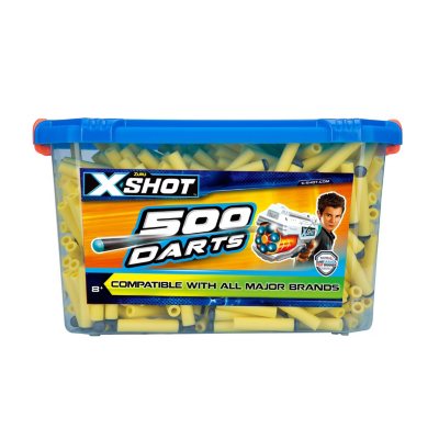 X-Shot: 500-Ct. Tip Bucket of Darts - Sam's Club