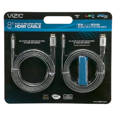 VIZIO 8' HDMI® Cable - 2 pk. - Sam's Club