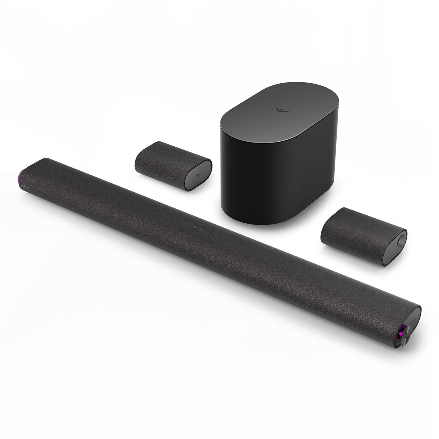 VIZIO M-Series Elevate 5.1.2 Immersive Sound Bar with Dolby Atmos, DTS:X and Wireless Subwoofer - M512e-K6